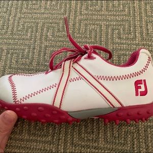 Little Girls Footjoy Golf Shoes Sz 1